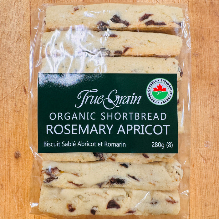 Rosemary Apricot Shortbread
