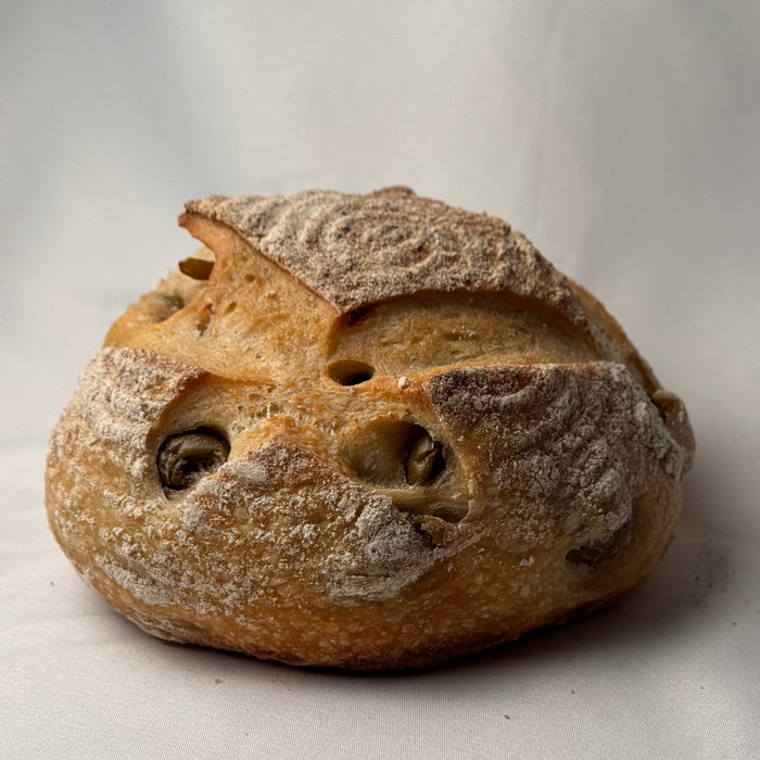Olive & Apple Sourdough Hearth Loaf (Sat, Sun)