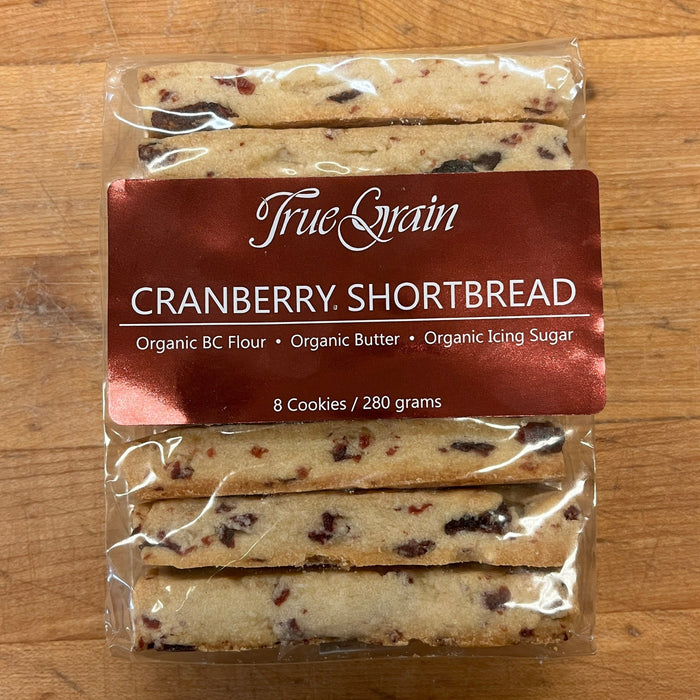 Cranberry Shortbread
