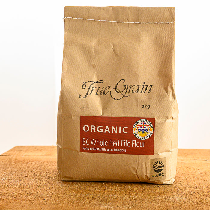 Organic BC Whole Red Fife Wheat Flour