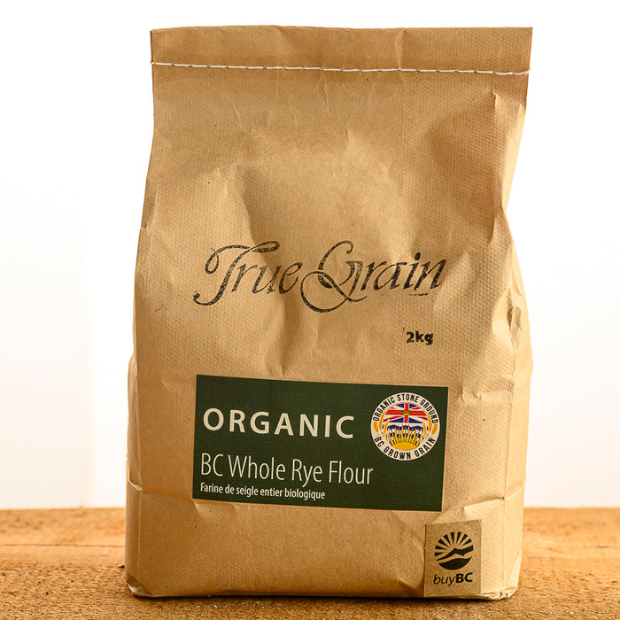 Organic BC Whole Rye Flour